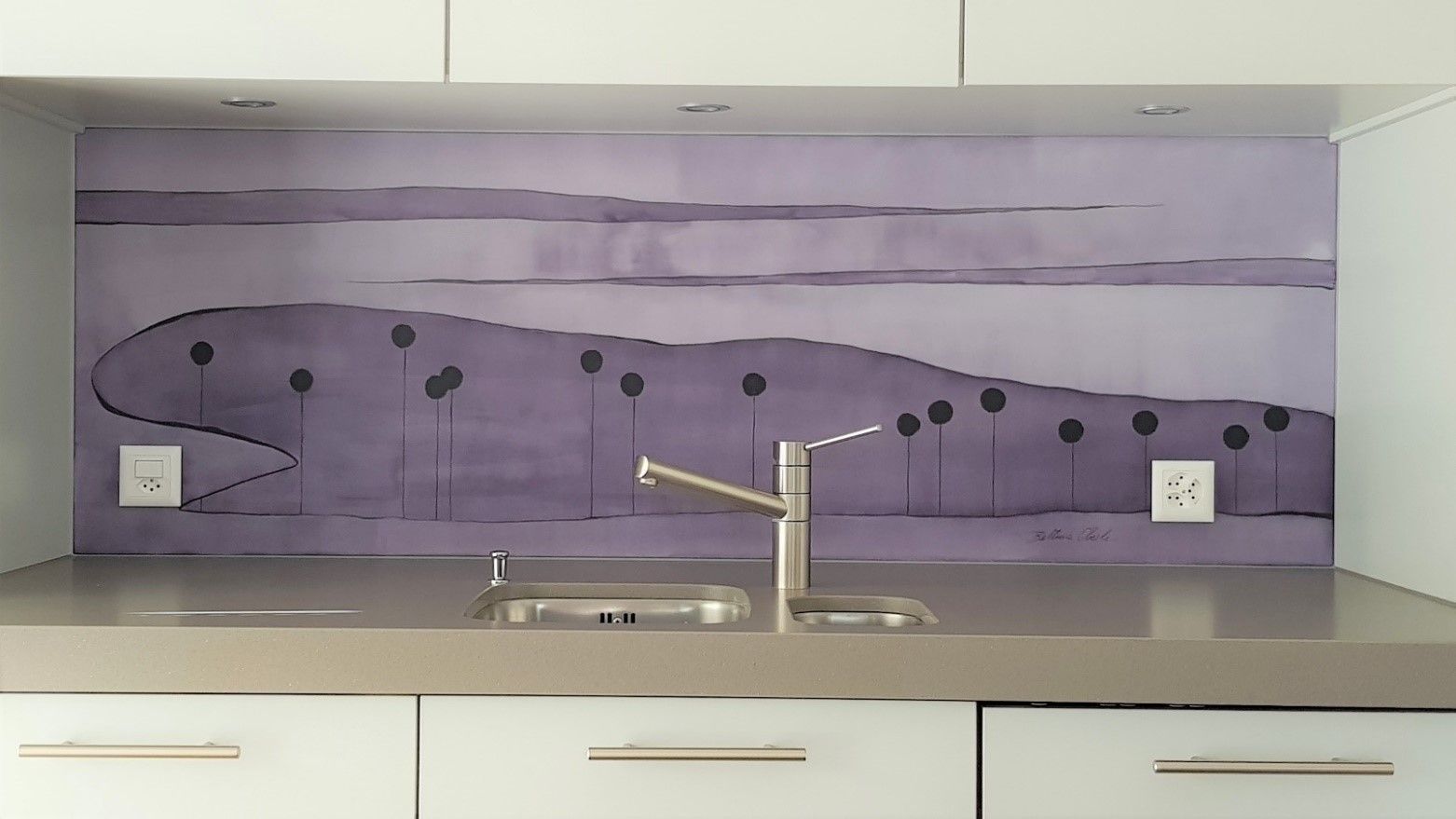 Küchenrückwand VIOLA