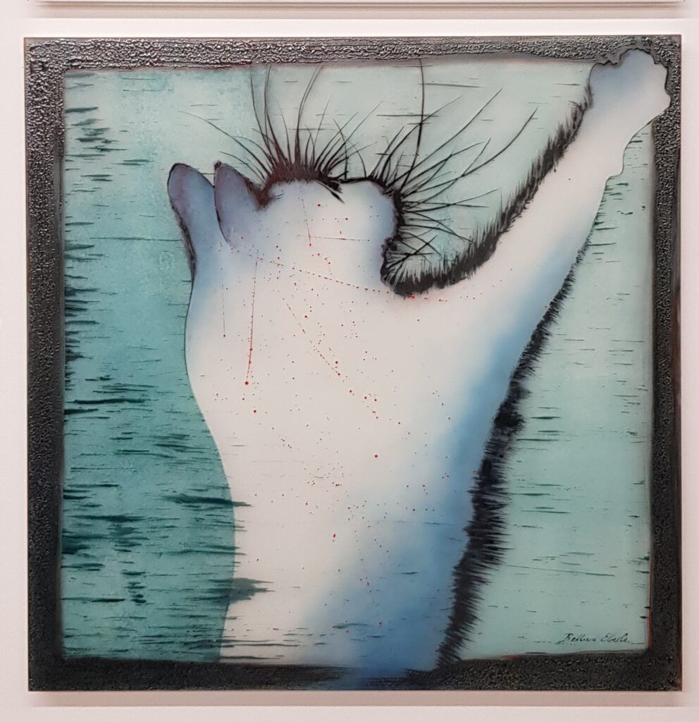 Glaskunstwerk "Mikesch"