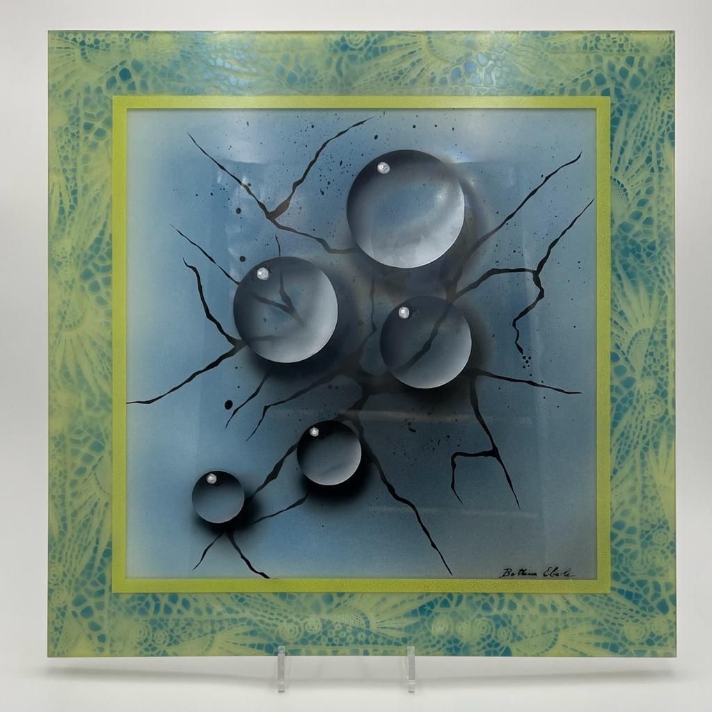 Glaskunstwerk "Waterdrop"