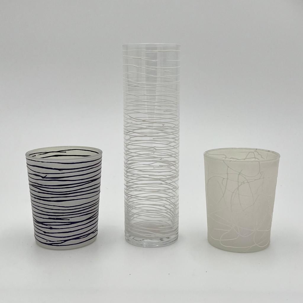 Glaskunstwerk Zwischenarbeiten