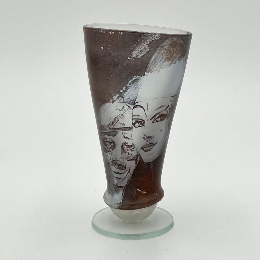 Glaskunstwerk Zwischenarbeiten