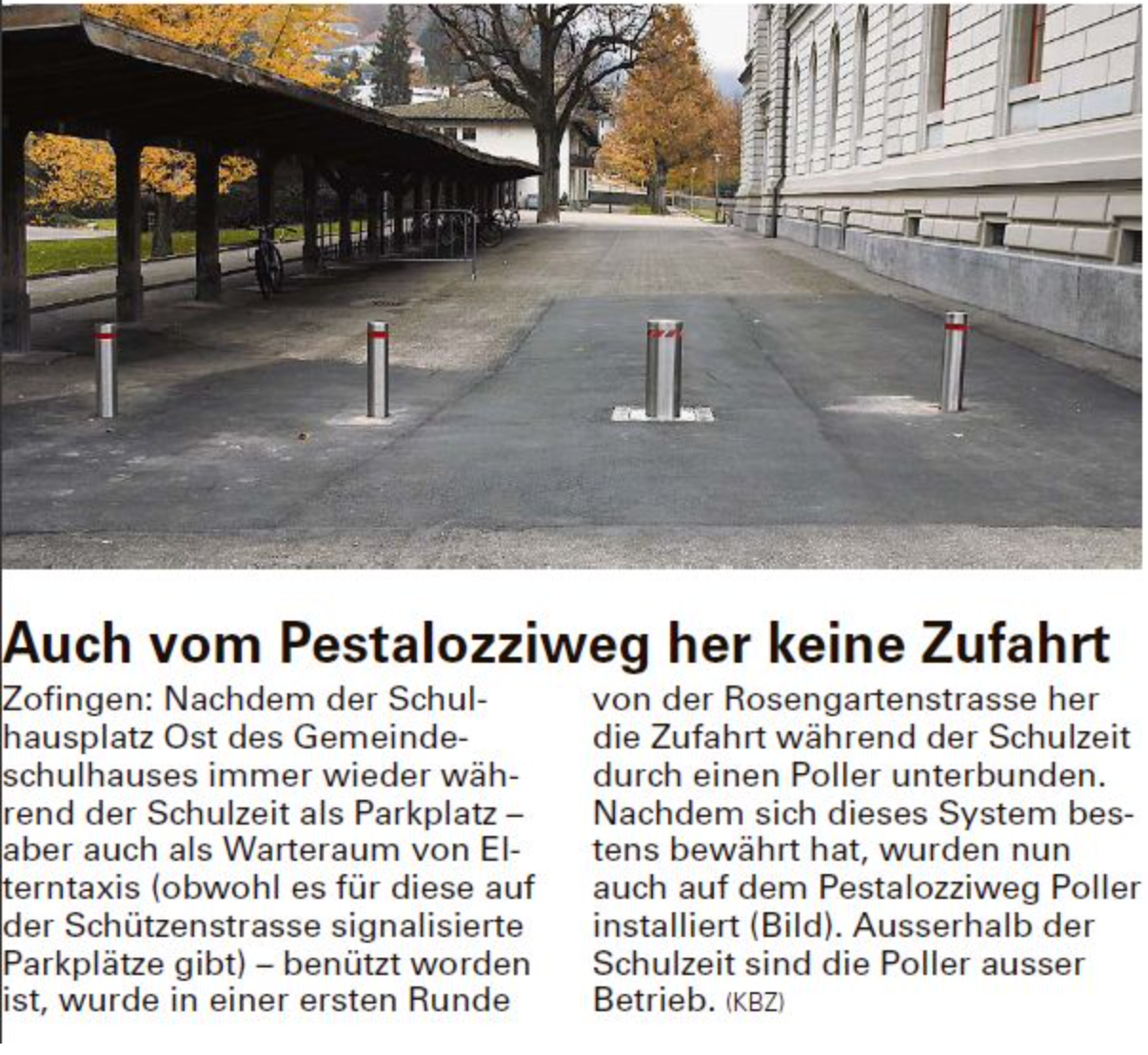 Zeitungsartikel