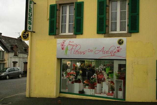Aux Fleurs de l'Aulne, boutique de fleurs à Châteauneuf-du-Faou (29)