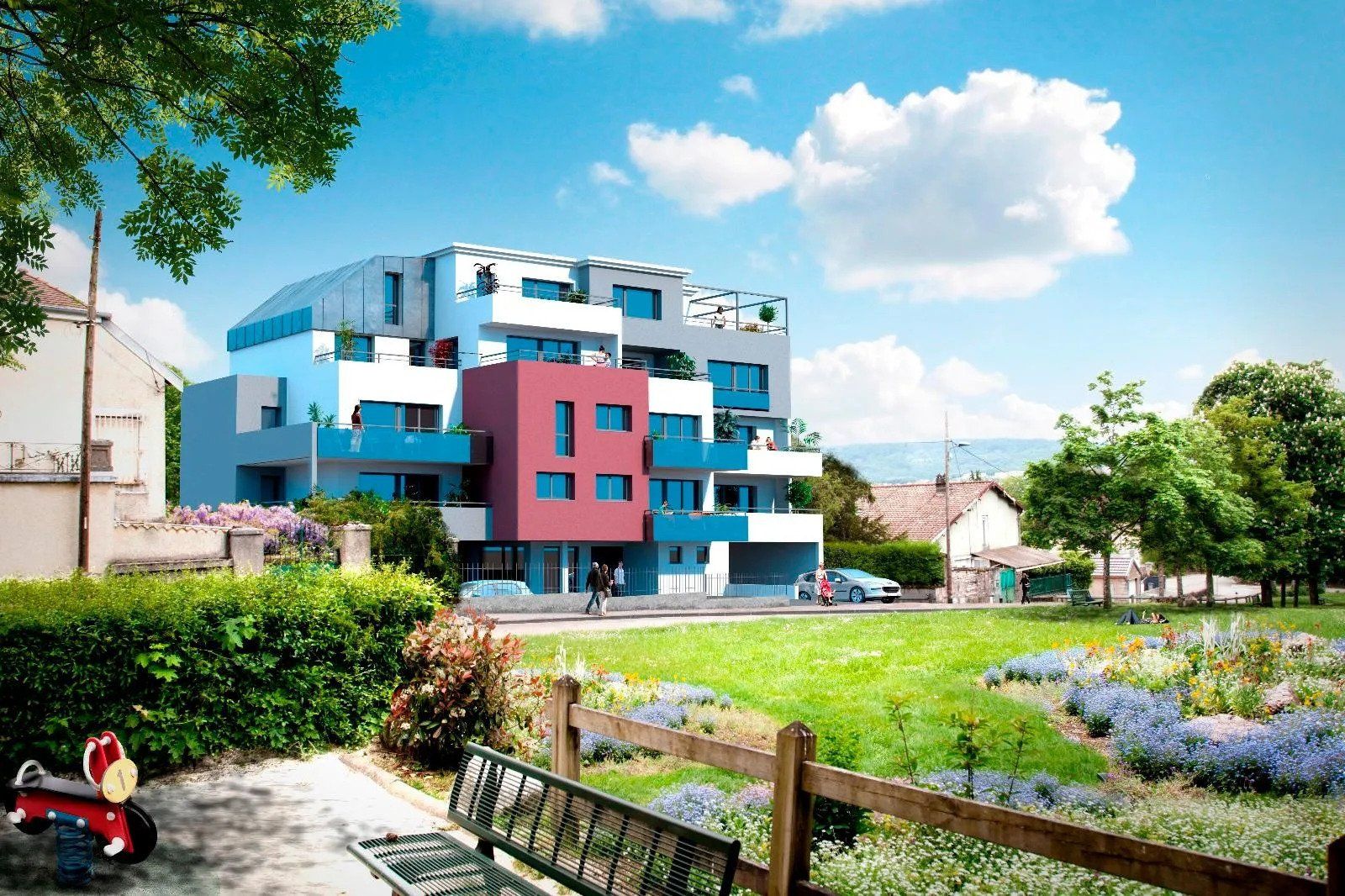 Résidence entre parc & jardin