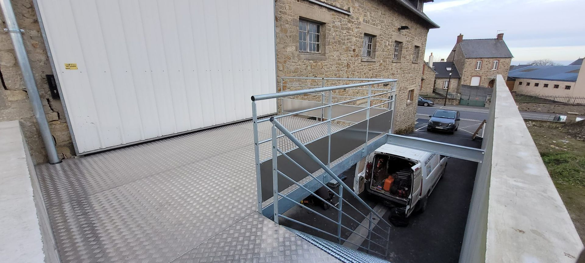 Plateforme d'un centre de lavage automobile