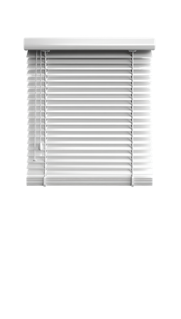 Stores de fenêtre blancs