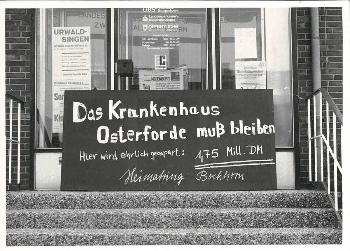 Geschichte SuPO Senioren- u. Pflegenheim Osterforde gemeinnützige GmbH