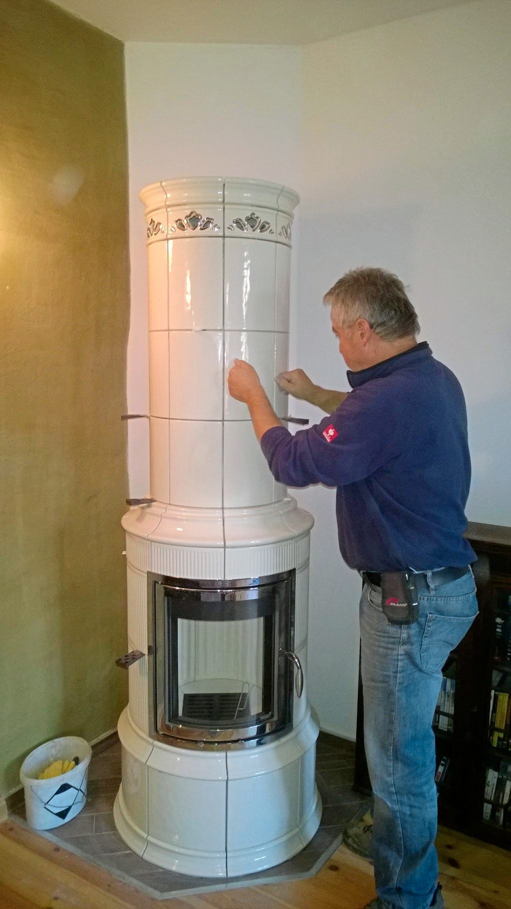 Ofenbausatz fertig aufgebaut