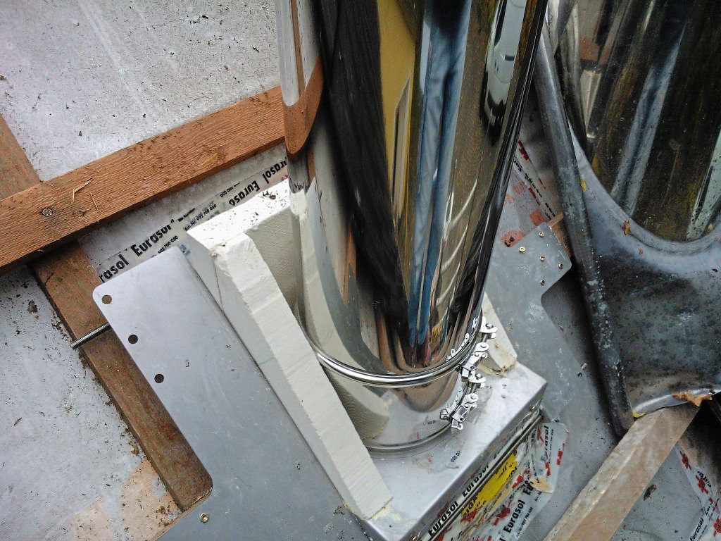 Schachsystem mit Aluminium ummantelt