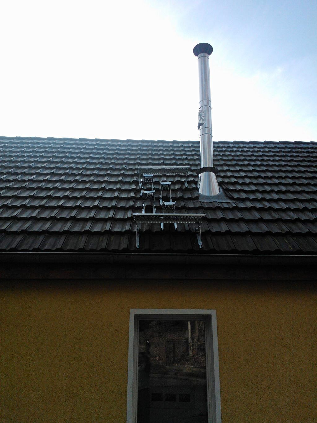 Schachtsystem Außenansicht