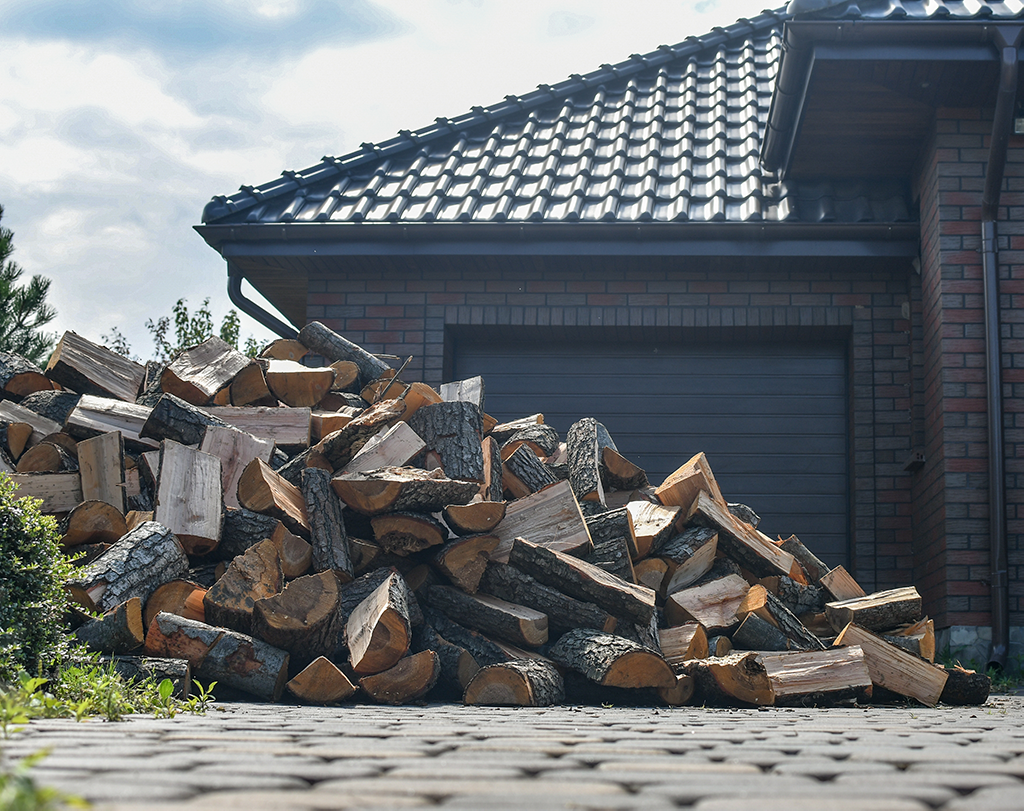 Livraison de stères à domicile