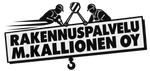 Rakennuspalvelu M. Kallioinen Oy logo