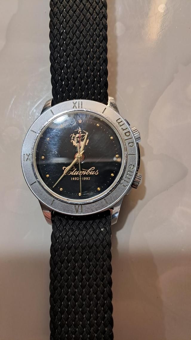 Montre vintage bracelet en cuir