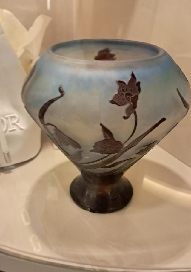 Vase en verre