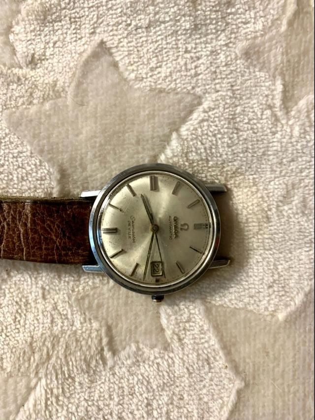 Montre avec bracelet cuir