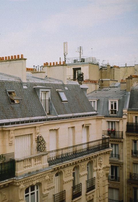 Toits de maison