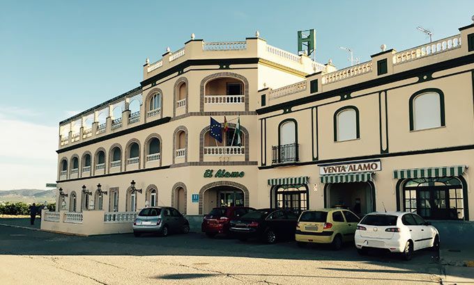 Hotel El Álamo Área de Servicio exterior del hotel
