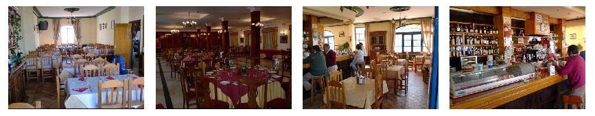 Hotel El Álamo Área de Servicio restaurante