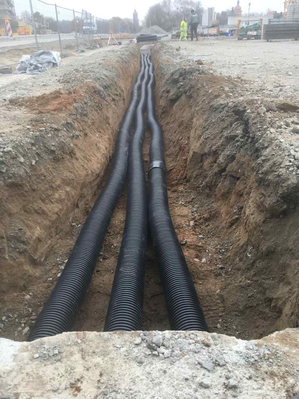 Bau-Eisen GmbH, Erdarbeiten mit Beton