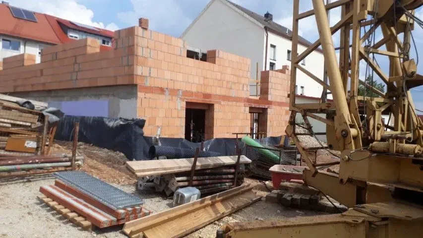 Bau-Eisen GmbH, Baustelle eines Umbaus