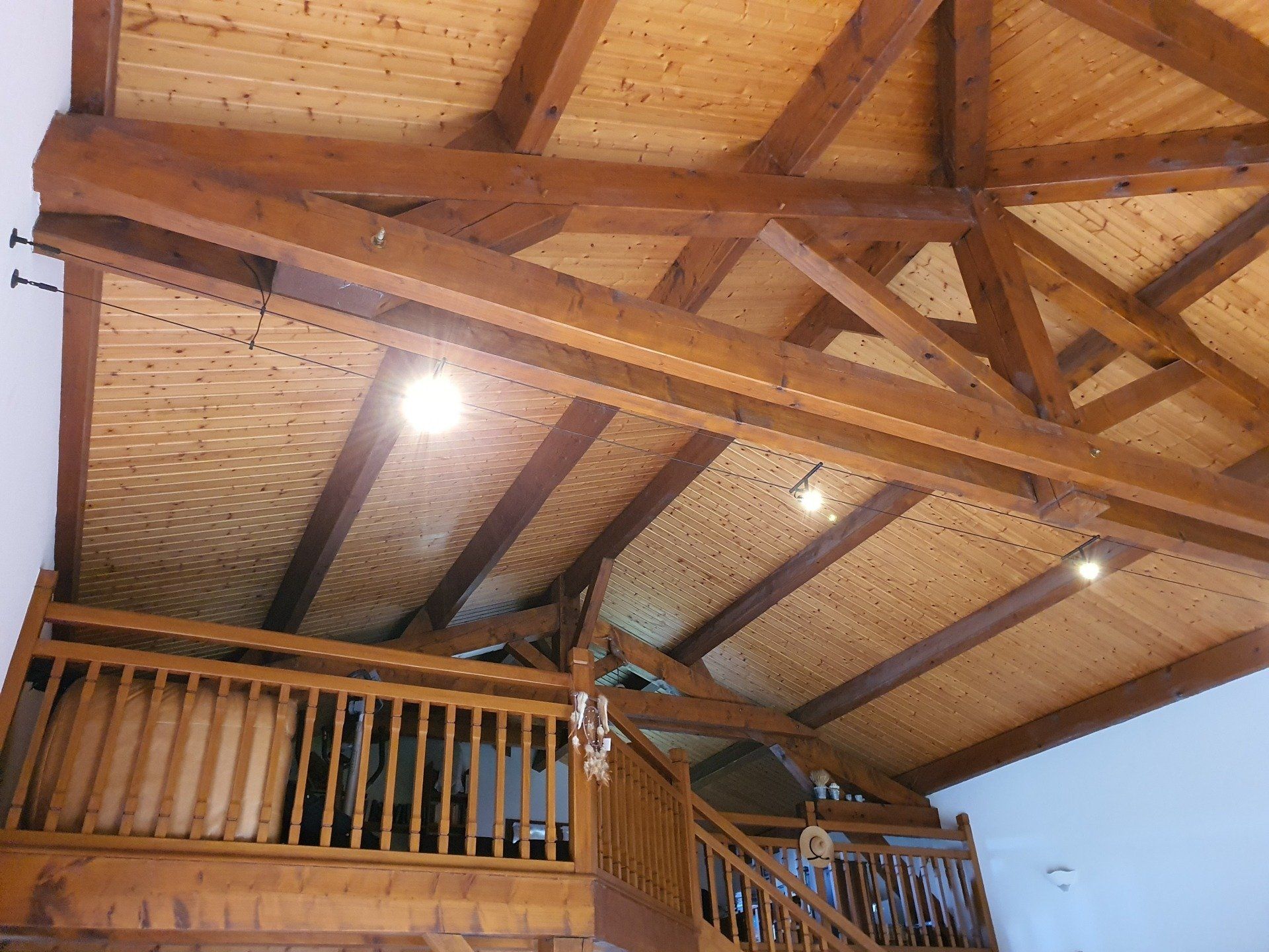 Installation éclairage