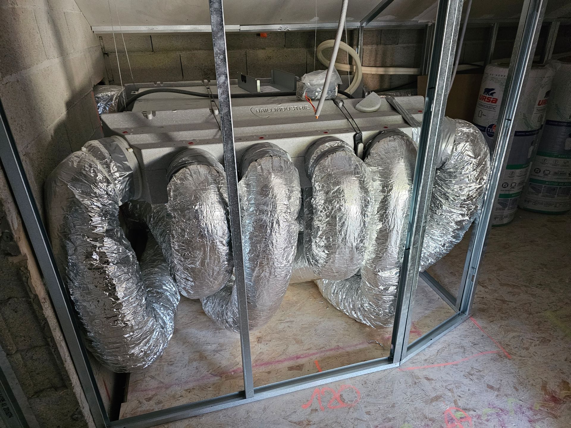 Gaines pour climatisation multisplit