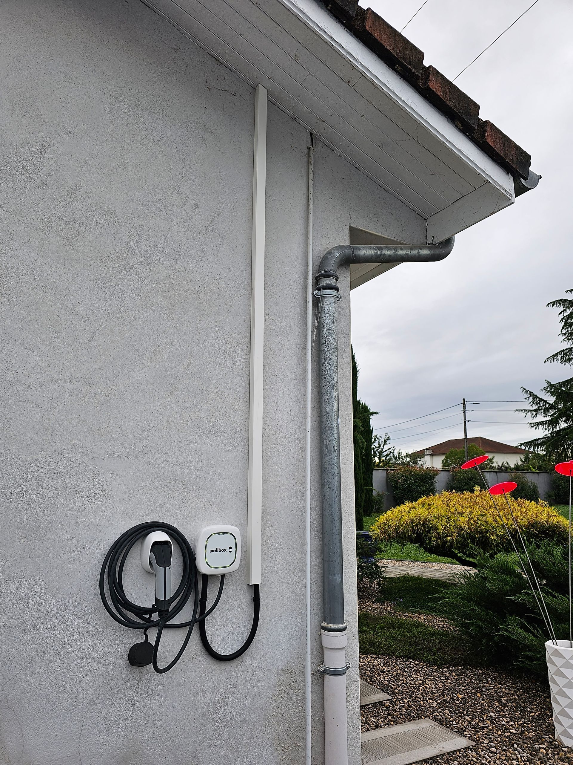 Borne de recharge électrique