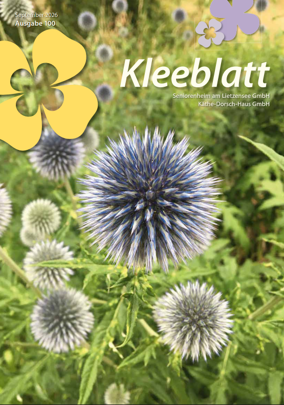 SaL-Dienstleistungs GmbH Cover des Magazins Kleeblatt