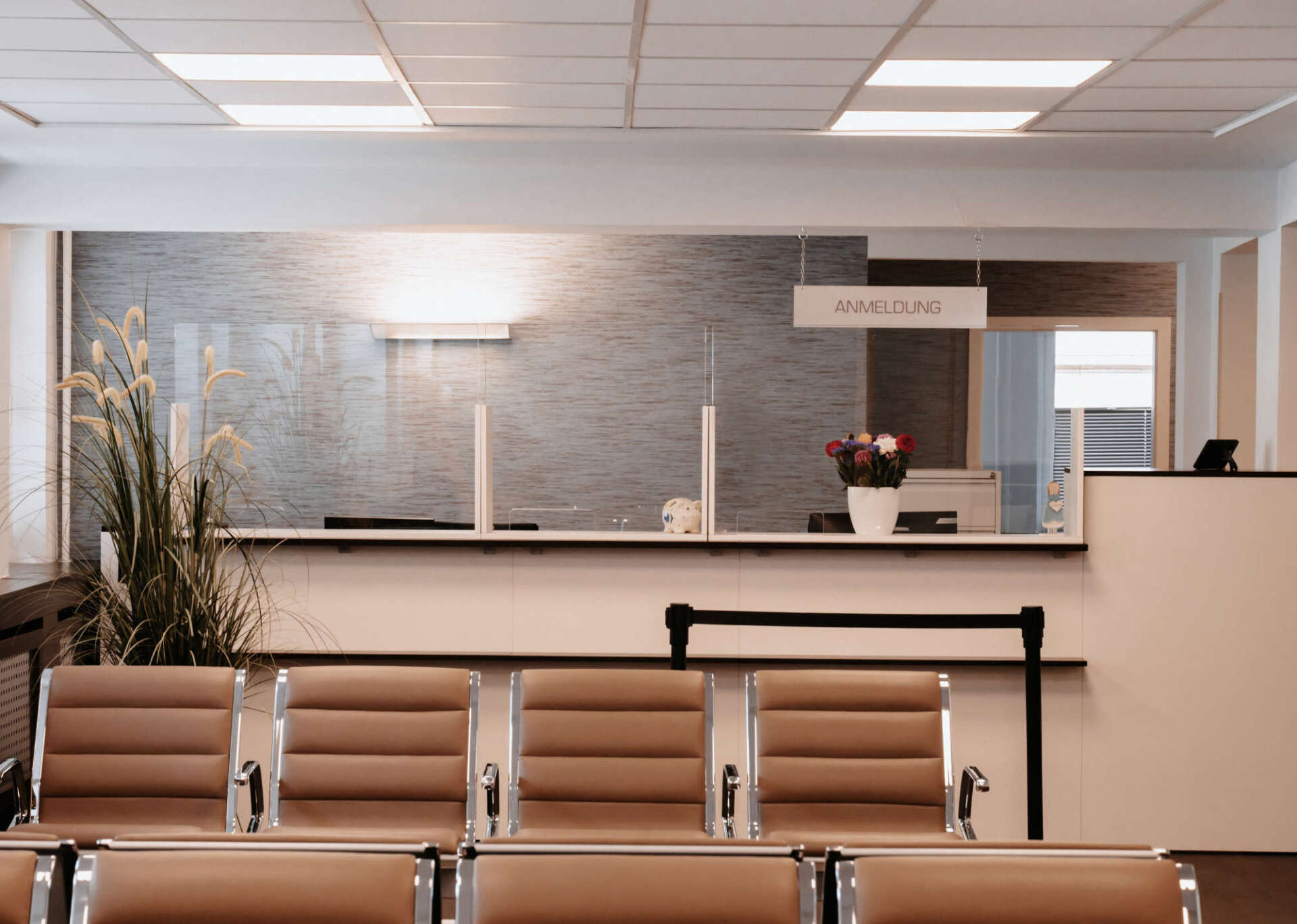 Wartebereich Arztpraxis