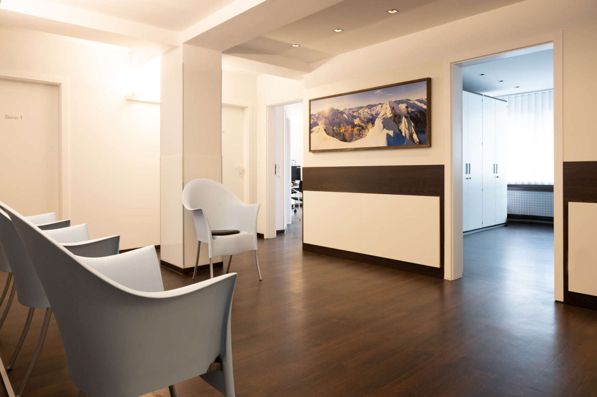 Arztpraxis Gelsenkirchen, Wartebereich