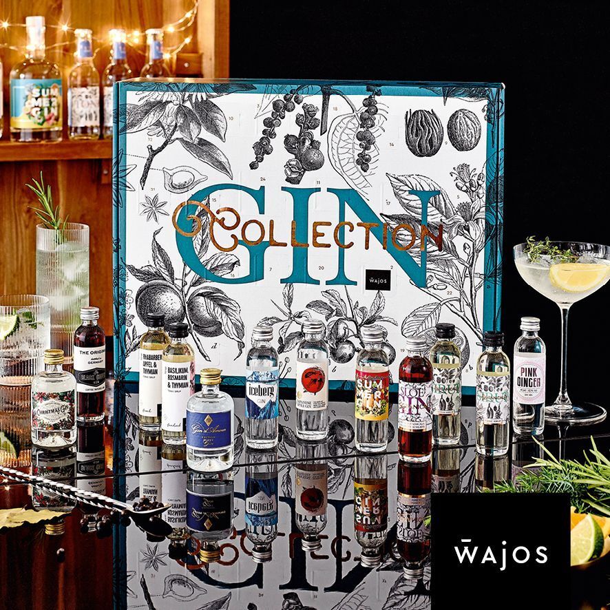 Geschenke Deko Ginkalender zu Weihnachten