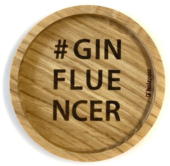 Geschenke Deko Untersetzer Ginfluencer