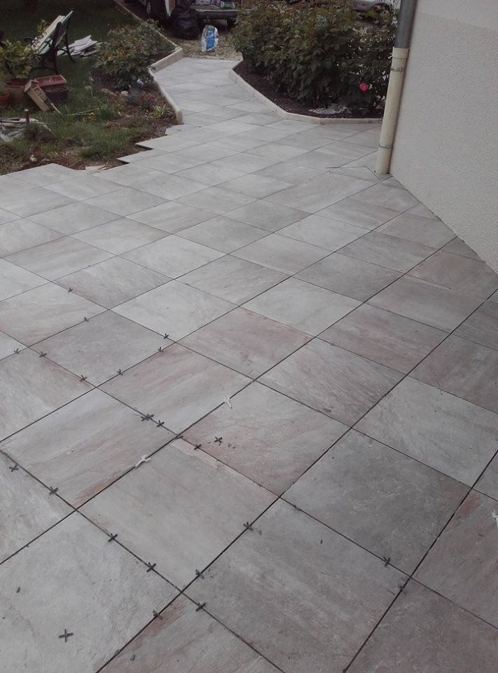 Création de terrasse carrelage dallage