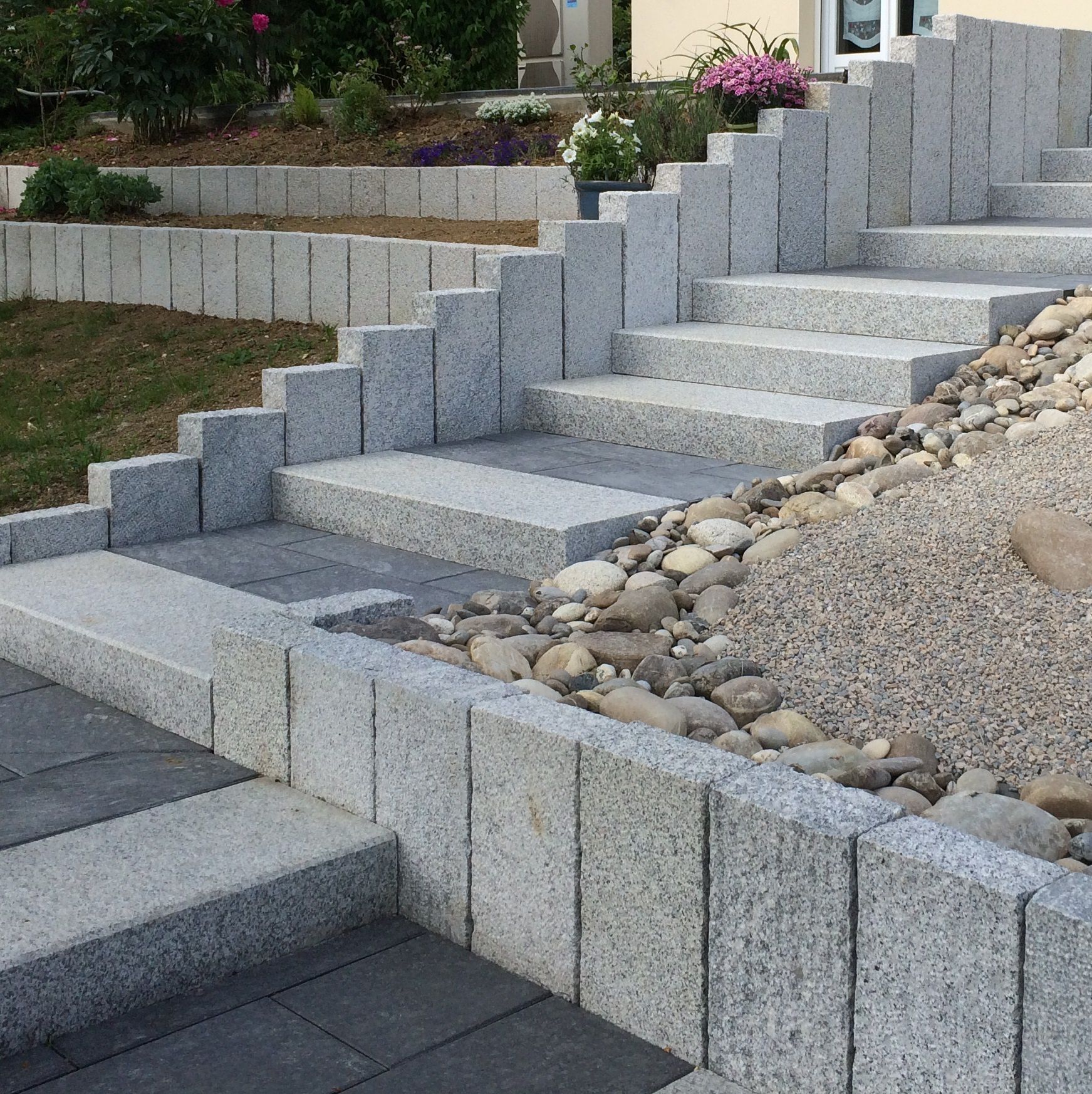 Escaliers sur plusieurs niveaux