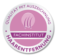 Badge with text: