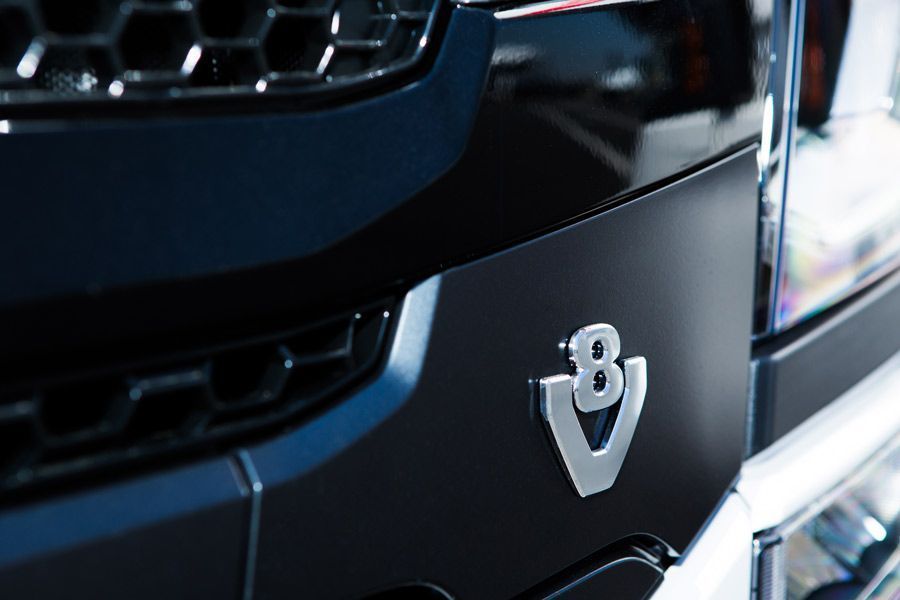 Transportes Francisco Cordero e Hijos, S.L. marca de camión v8