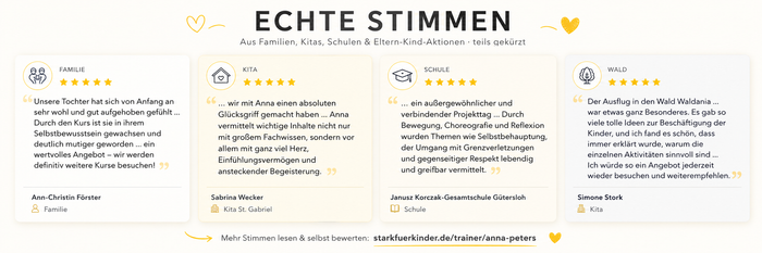 ELTERNSTIMMEN: FEEDBACK REZENSIONEN RÜCKMELDUNGEN KRITIK