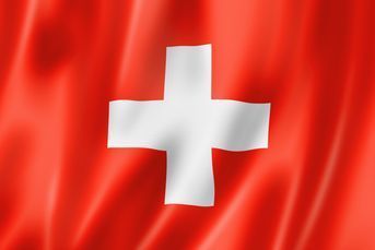 Schweizer Flagge - Vereinigung der Chinesischen Medizin in der Schweiz