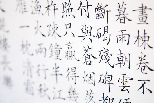 Association of Chinese medicine - Chinese characters - Background image