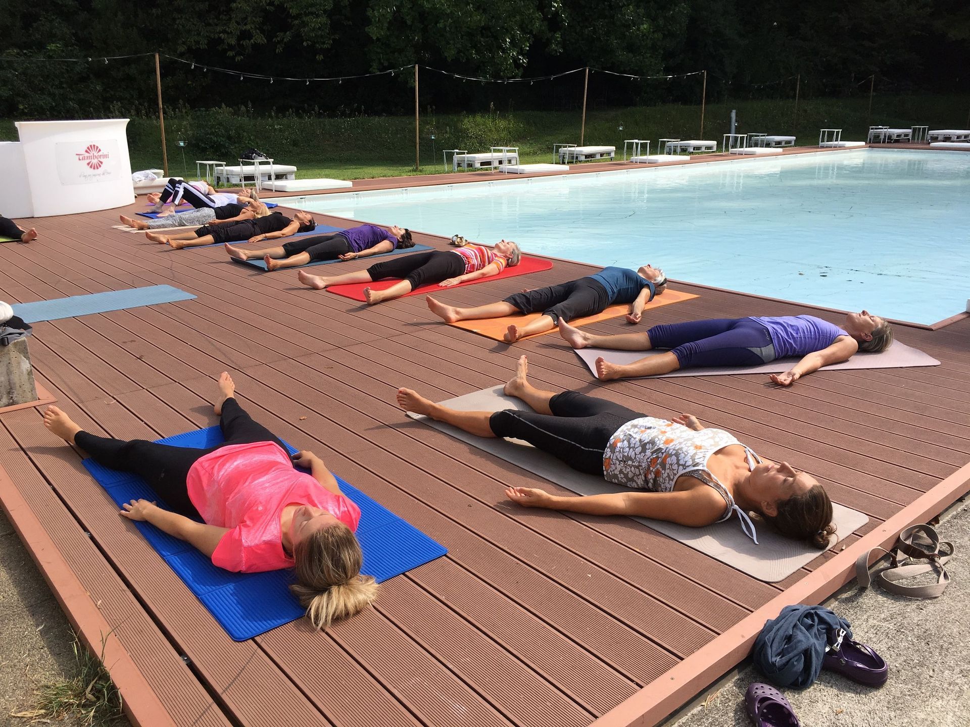 lezione di yoga in gruppo - Parvati Yoga