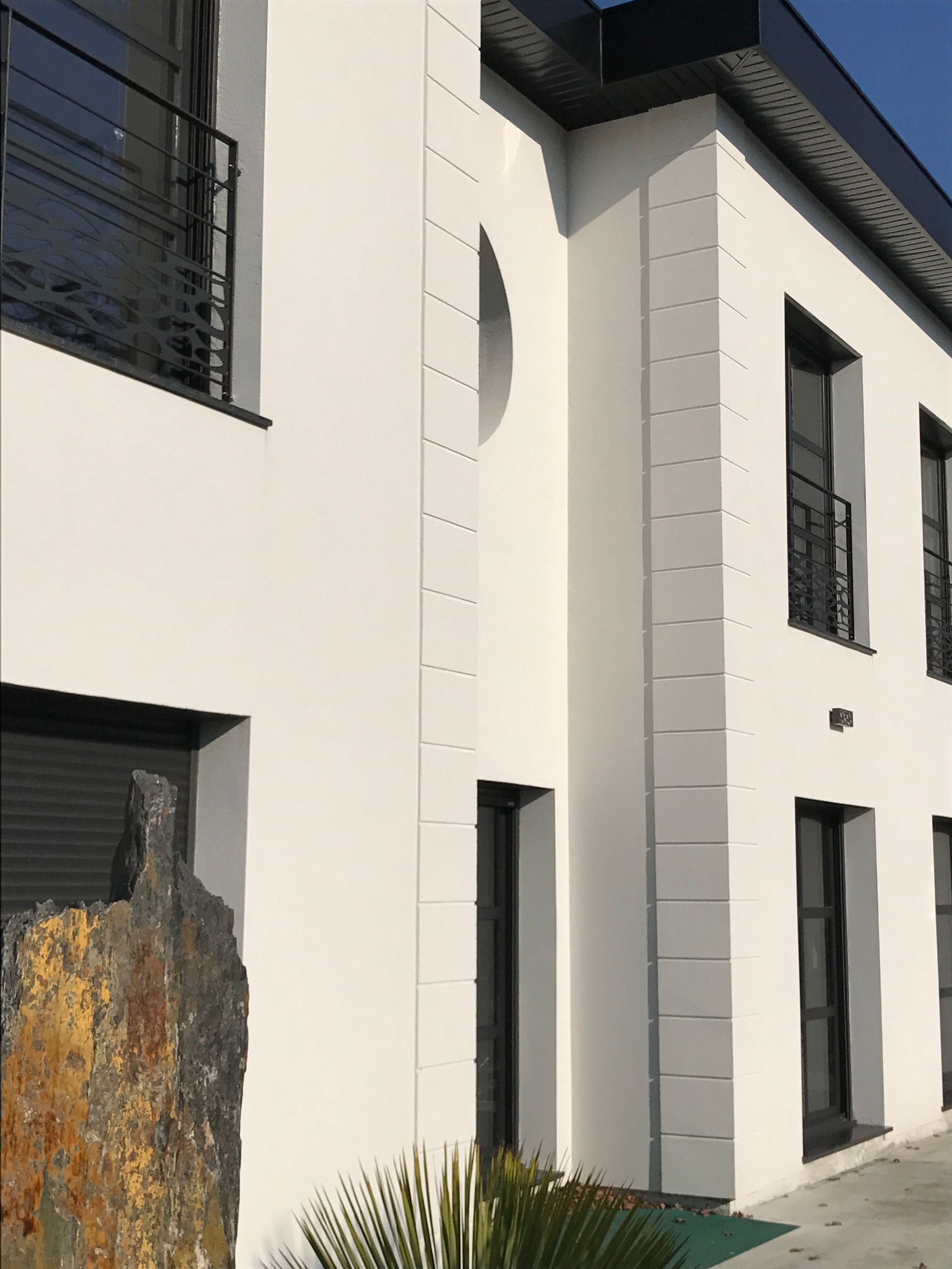 Enduit décoratif à la chaux, respectueux de l’environnement.