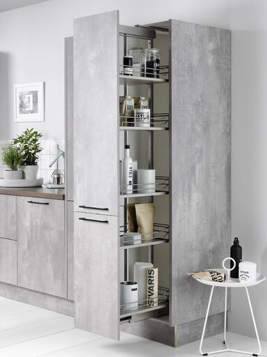 Placard de rangement d'une cuisine