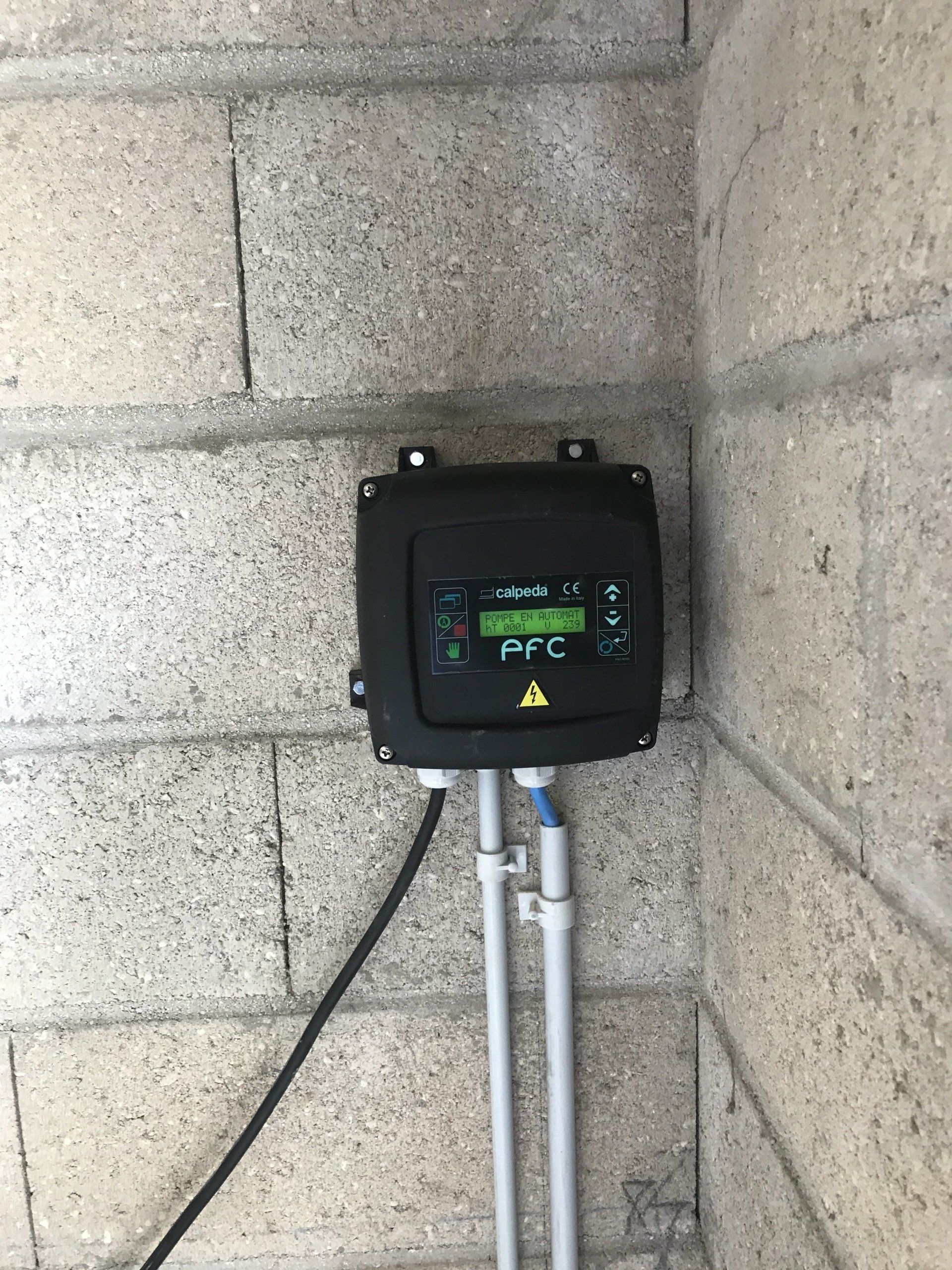 Installation de surpresseur