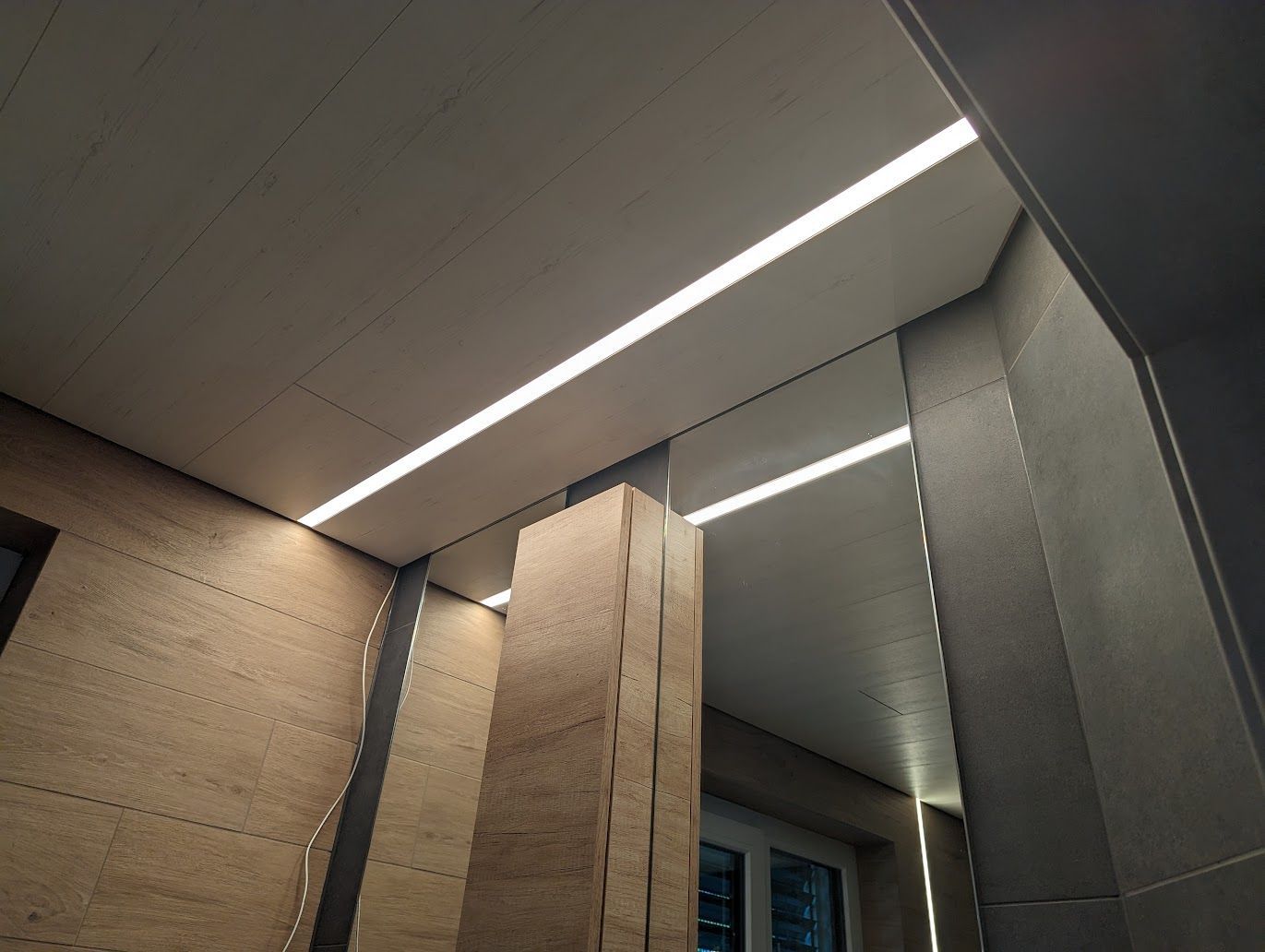 installations électriques mur