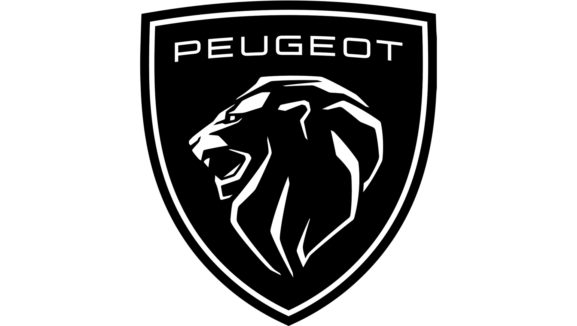 Logo - Peugeot noir partenaire du Garage Weber à Lingolsheim