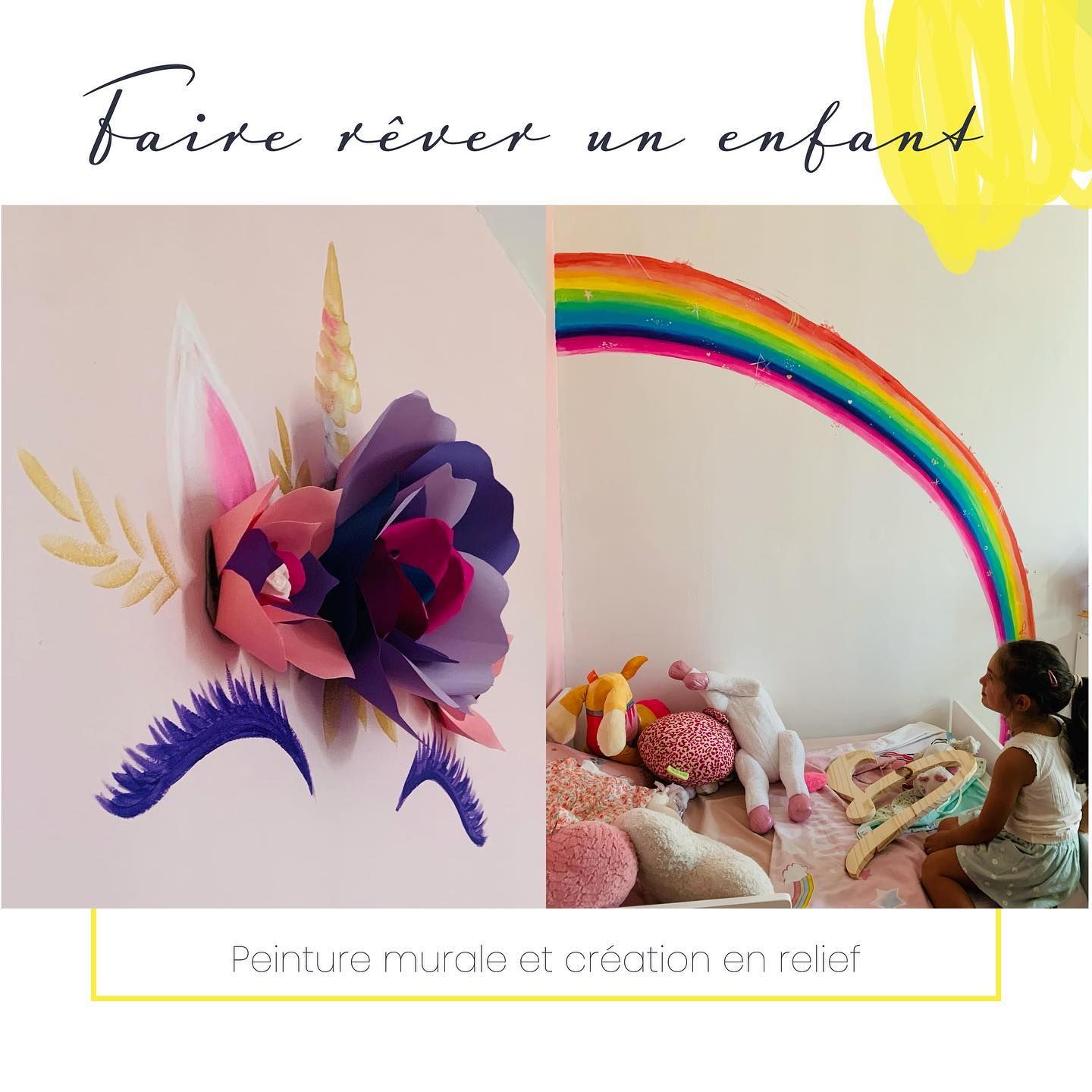 Création de peintures murales