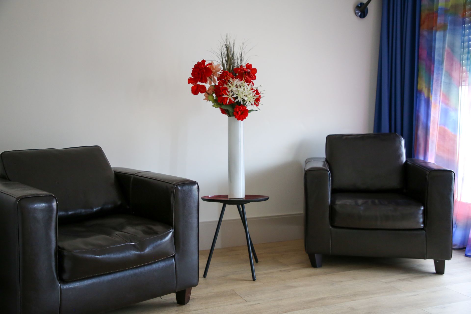 Fauteuils en cuir EHPAD pour relaxation