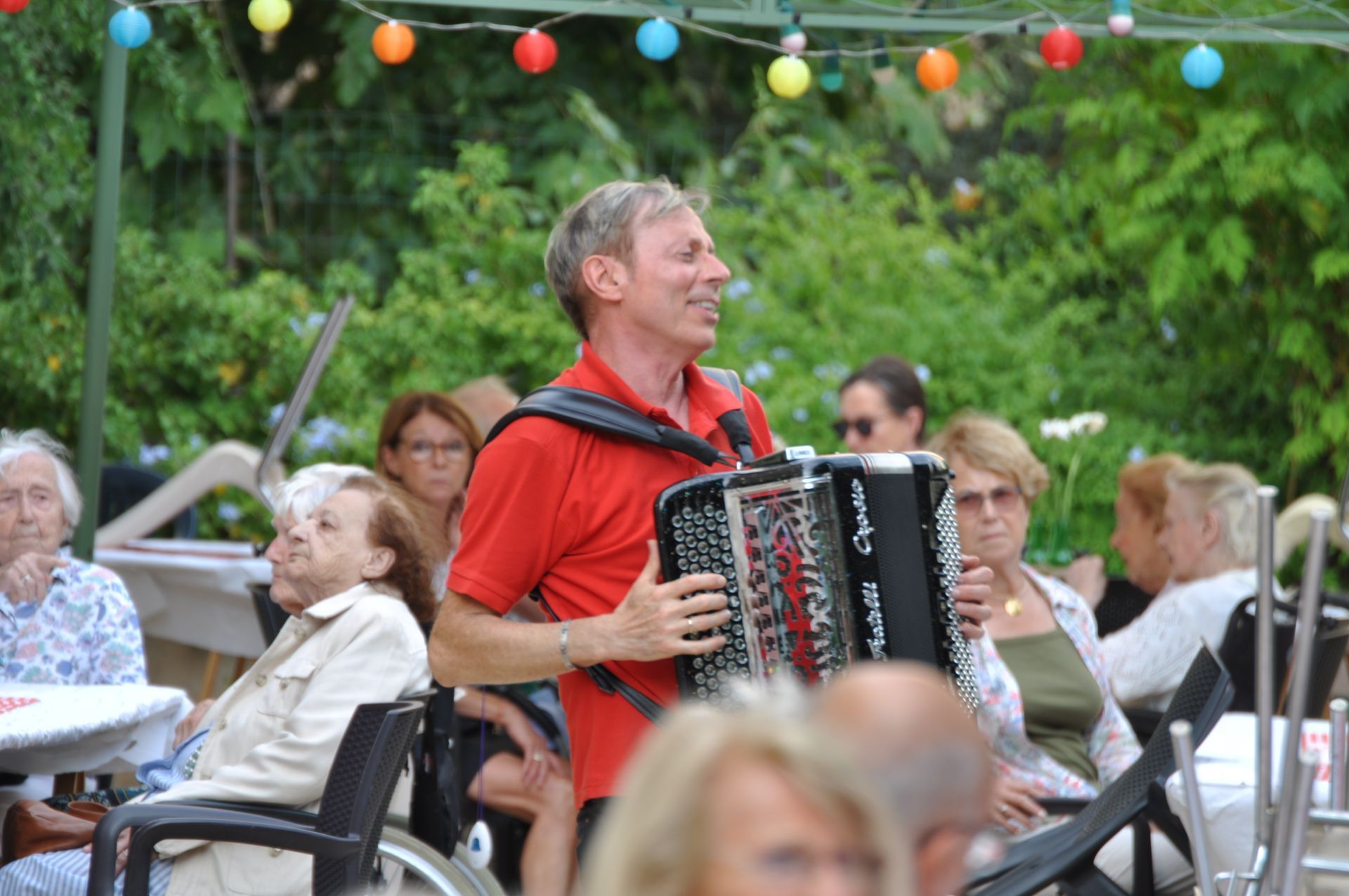 Une guinguette s'invite à l'EHPAD Jeanne d'Arc