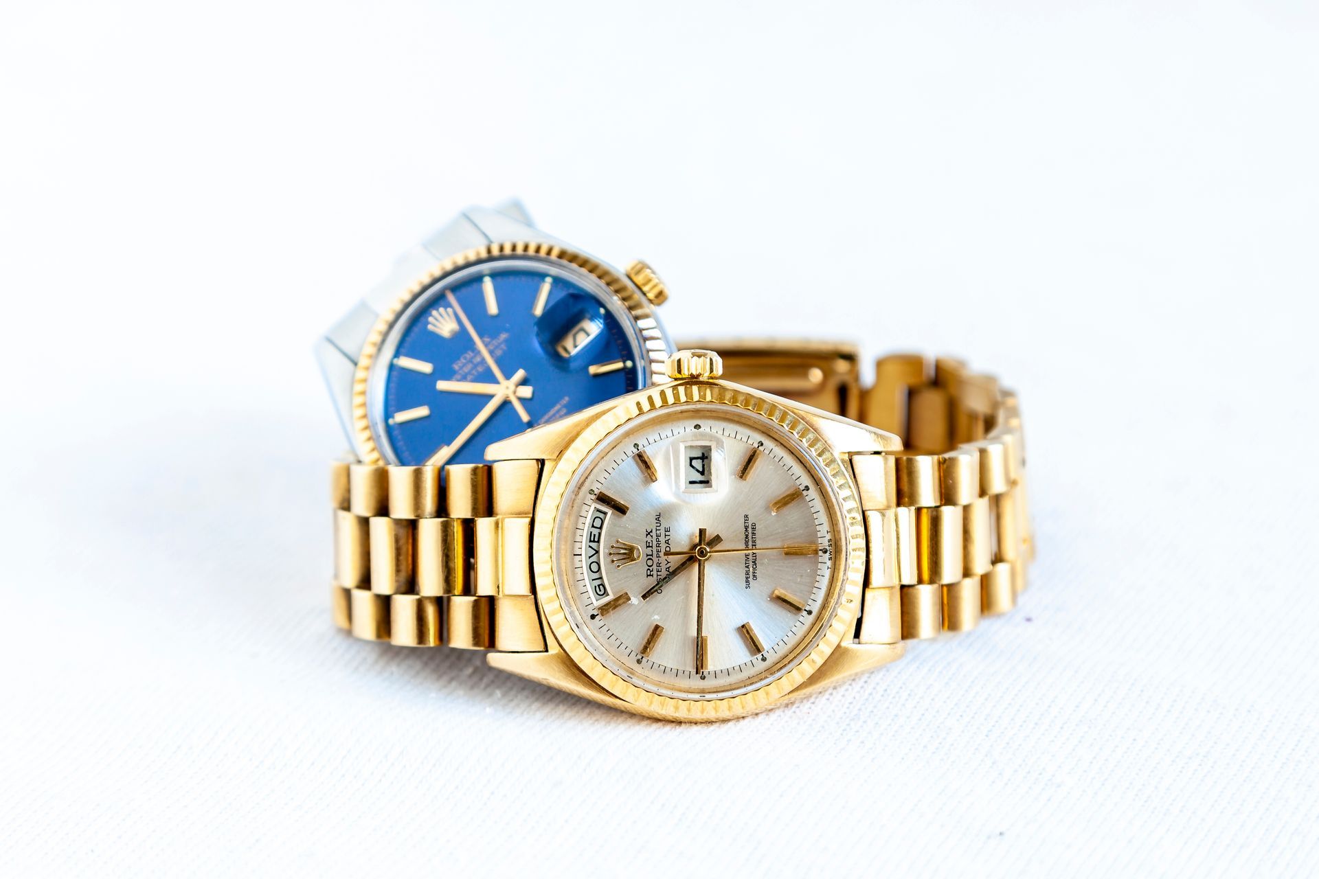 Deux montres Rolex.