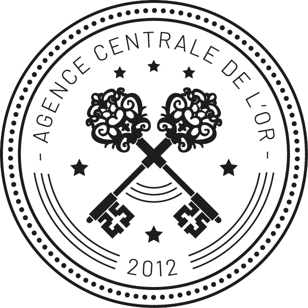 Logotype de l'Agence Centrale de l'Or.